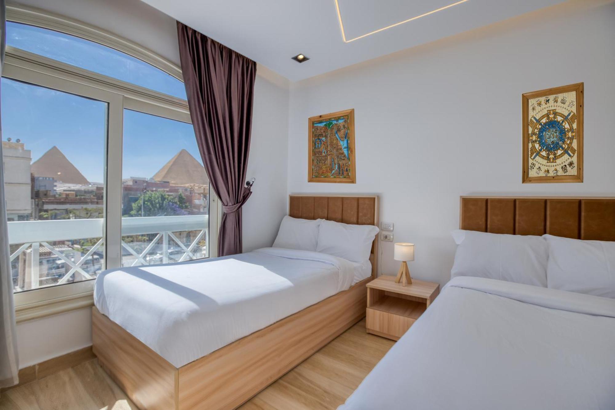 The Platinum Pyramid View Inn Kafret el-Gabal Zewnętrze zdjęcie